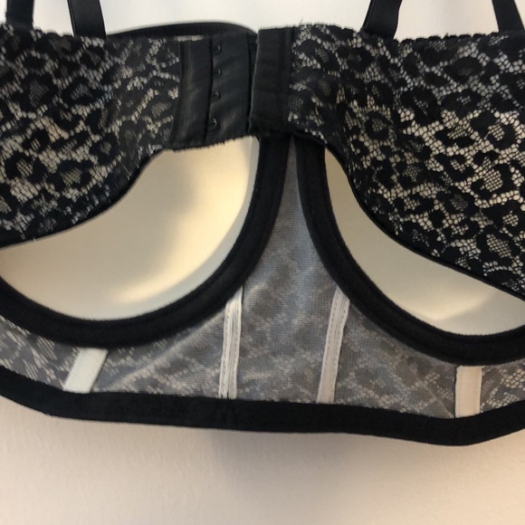 Freya multi-way long line Bustier Bra | Blk “Wilder” 36DD | straps/strapless NWT - Picture 4 of 11